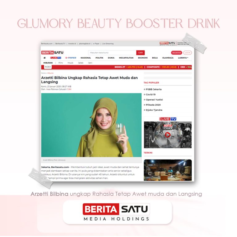 Glumory Beauty Booster Drink Di Berita Satu
