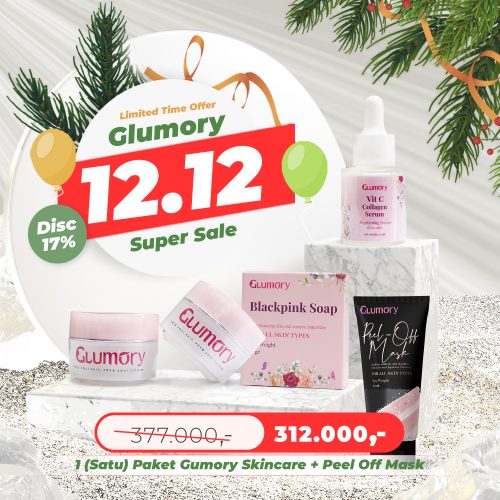 Glumory Skincare Promo 12.12 Super Sale